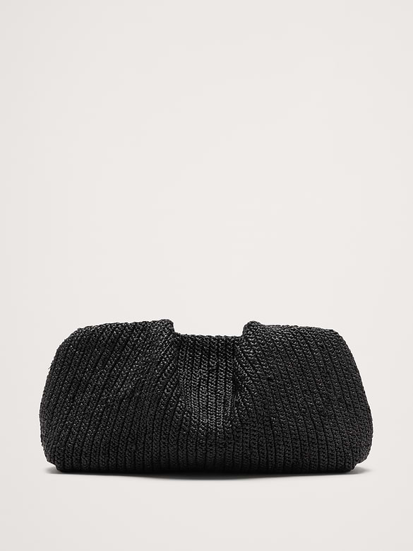 Banana Republic Raffia Clutch — photo 4