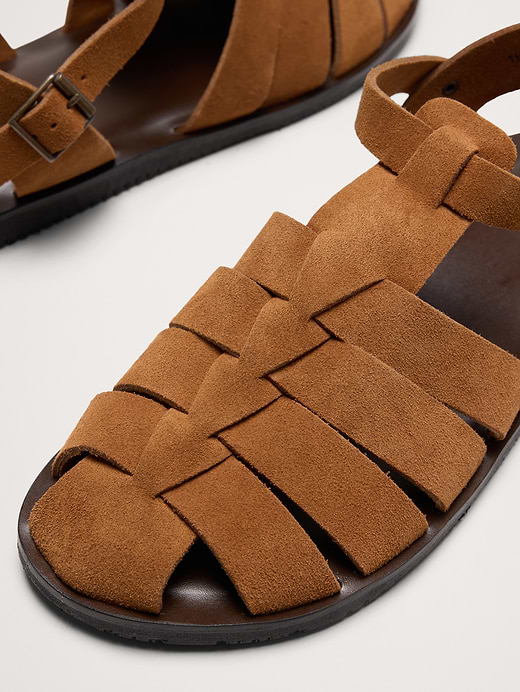 Banana Republic Suede Fisherman Sandal — photo 6