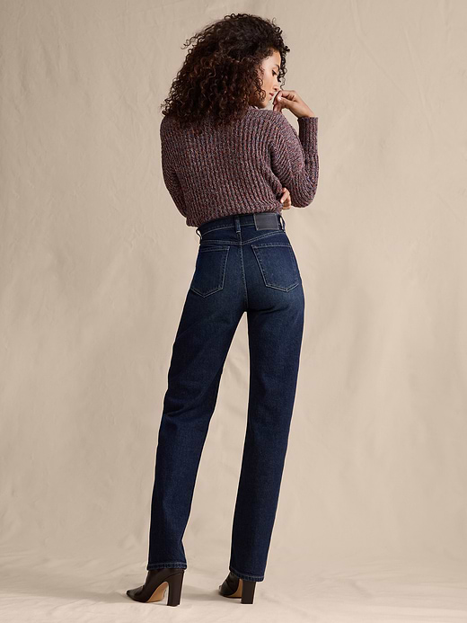 Banana Republic High-Rise 90S Straight Jean — photo 1