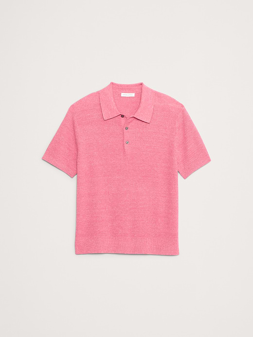 Banana Republic Linen-Cotton Sweater Polo — photo 5