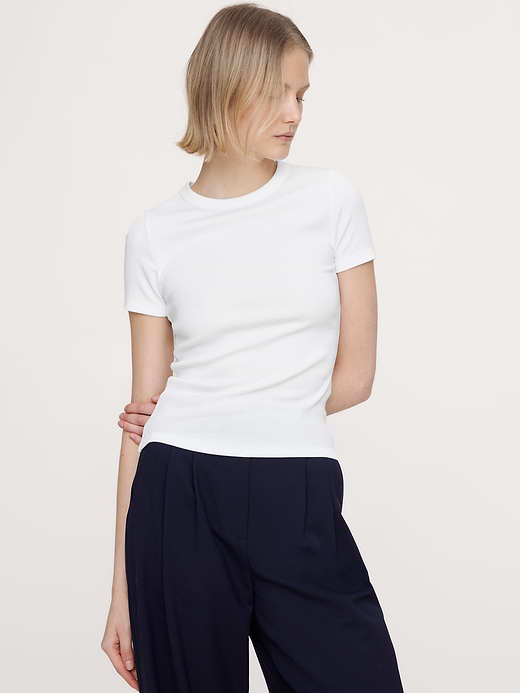 Banana Republic Ribbed Baby T-Shirt — photo 1