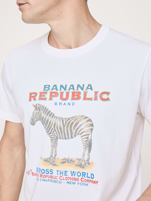Banana Republic Archive Reissue Cotton Graphic T-Shirt — photo 4