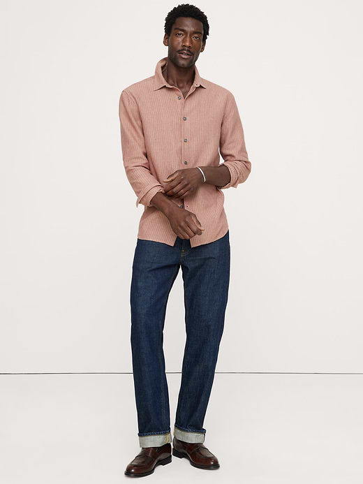 Banana Republic Standard-Fit Textured Shirt — photo 1