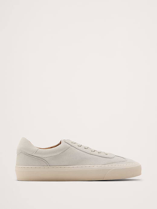 Banana Republic Suede Court Sneaker — photo 1