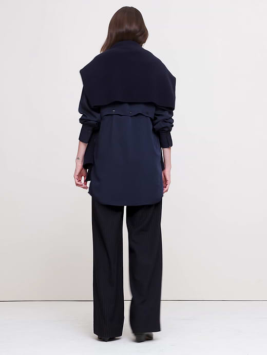 Banana Republic Drapey Button-Back Tunic — photo 6
