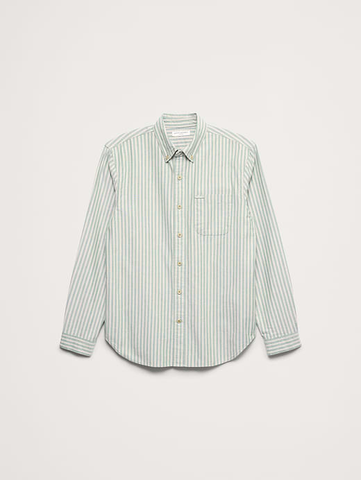 Banana Republic Standard-Fit Cotton Oxford Shirt — photo 3