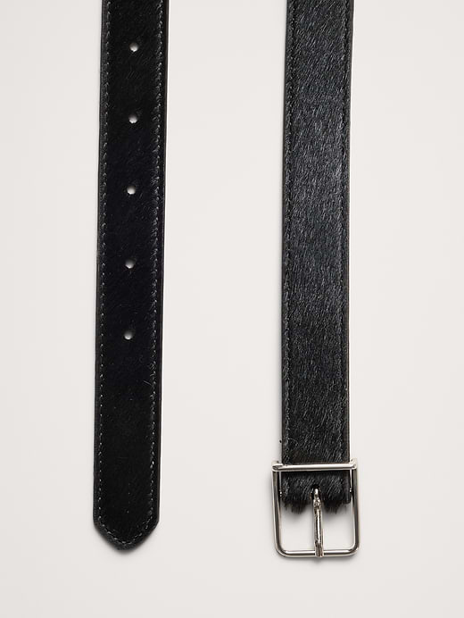 Banana Republic Haircalf Leather Belt — photo 4