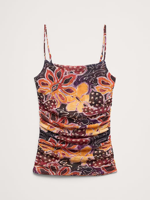Banana Republic Ruched Mesh Tank — photo 5