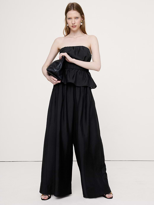Banana Republic High-Rise Wide-Leg Palazzo Pant — photo 1