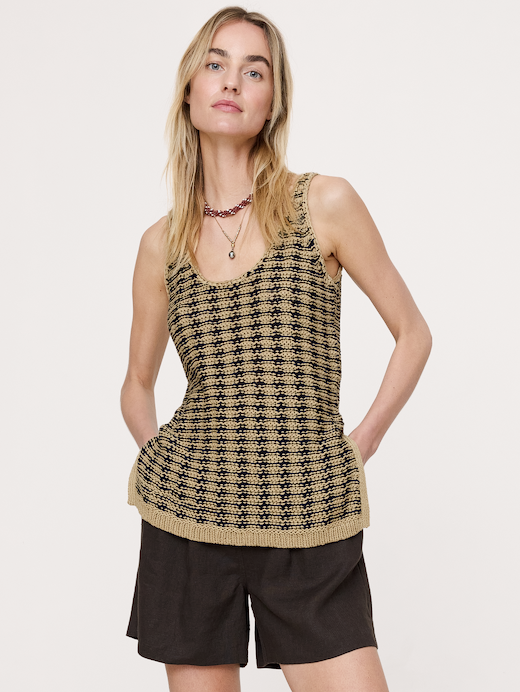 Banana Republic Coastal Cotton Scoop-Neck Sweater Tunic — photo 4