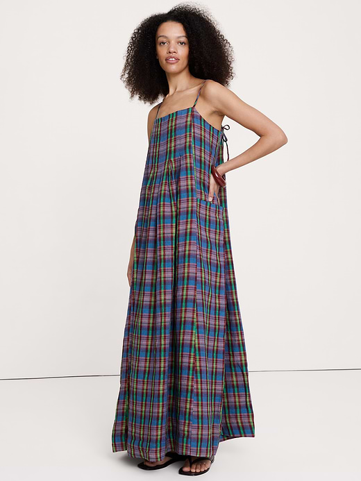 Banana Republic Linen Trapeze Dress — photo 1