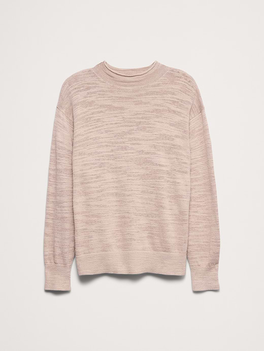 Banana Republic Linen-Cotton Slub Roll-Neck Sweater — photo 5