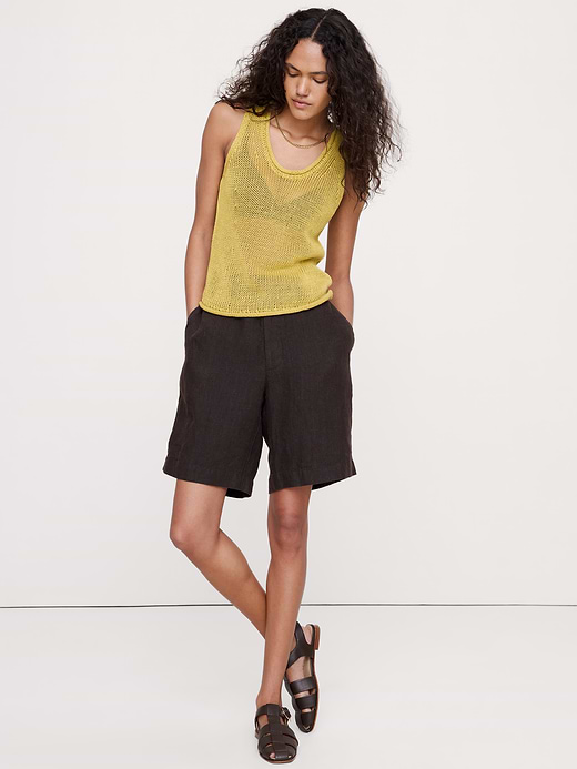 Banana Republic Heirloom Linen Sweater Tank — photo 1