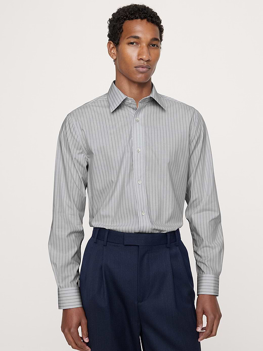 Banana Republic Slim-Fit Wrinkle-Resistant Dress Shirt — photo 1