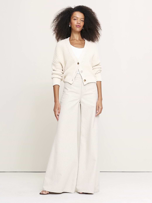 Banana Republic Chunky Cotton Cardigan — photo 6