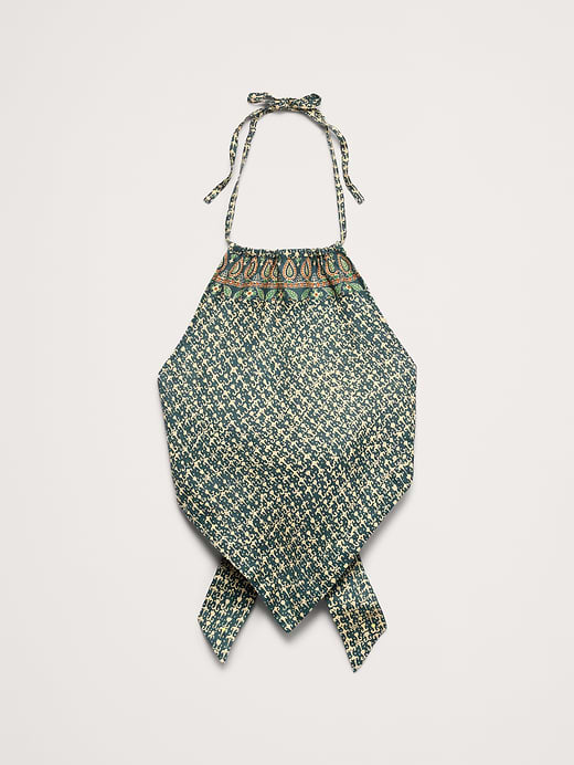 Banana Republic Linen Scarf Halter Top — photo 5