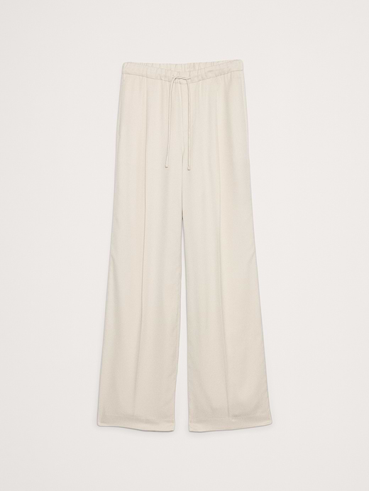 Banana Republic High-Rise Wide-Leg Drapey TENCEL™ Pull-On Pant — photo 5