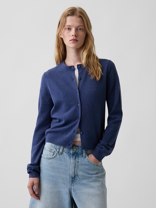 Gap CashSoft Crop Cardigan — photo 1