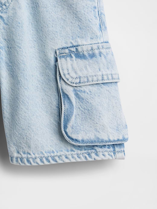 Gap Baby & Toddler UltraSoft Denim Pull-On Shorts — photo 4