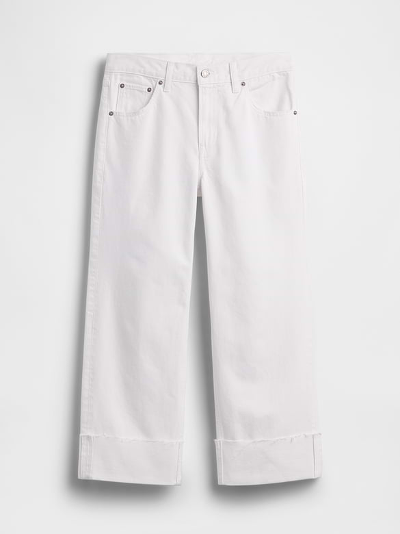 Gap Low Slung Relaxed Crop Jeans — photo 7
