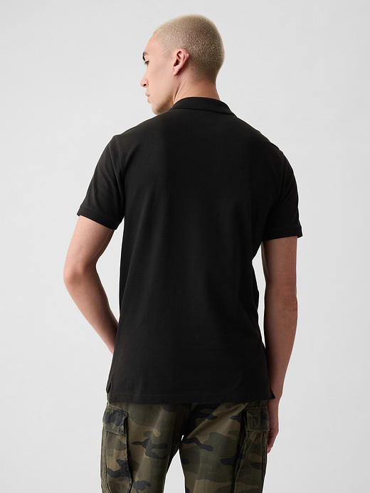 Gap Pique Polo Shirt — photo 3