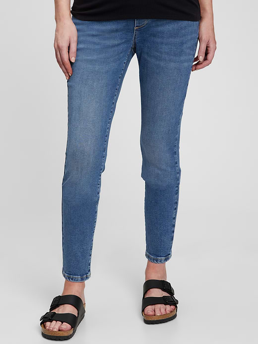 Gap Maternity Full-Panel True Skinny Jeans — photo 1