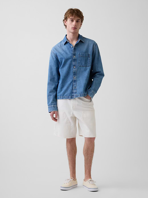 Gap 9" Loose Denim Carpenter Shorts — photo 1