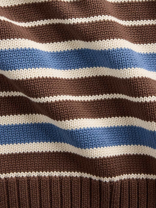 Gap 100% Cotton Oversized Crop Sweater — photo 5