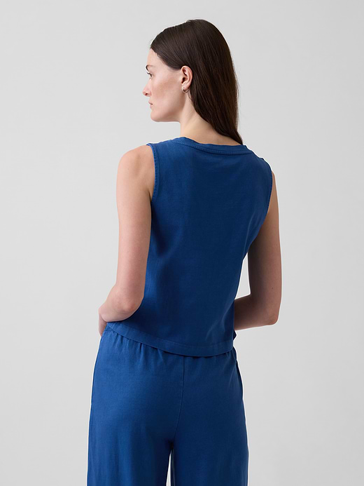 Gap Knit Crop Tank Top — photo 4