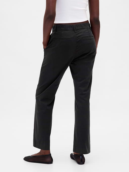 Gap Mid Rise Khakis — photo 5