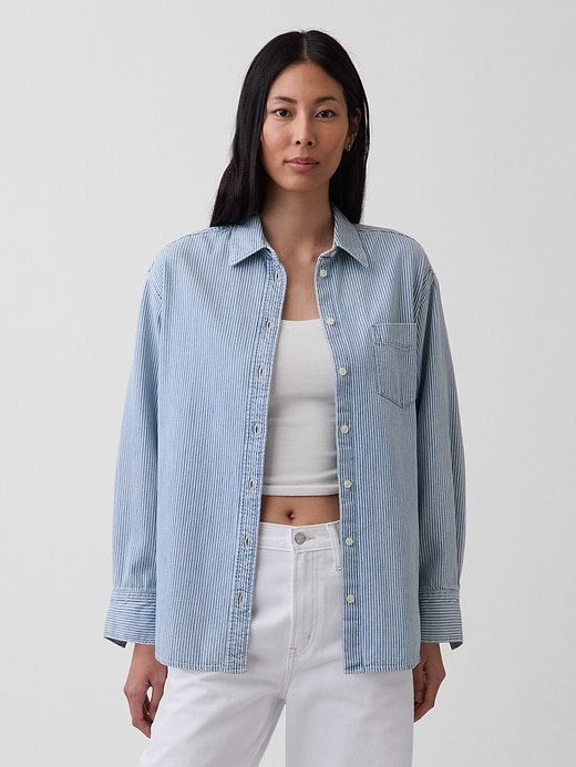 Gap Denim Big Shirt — photo 1