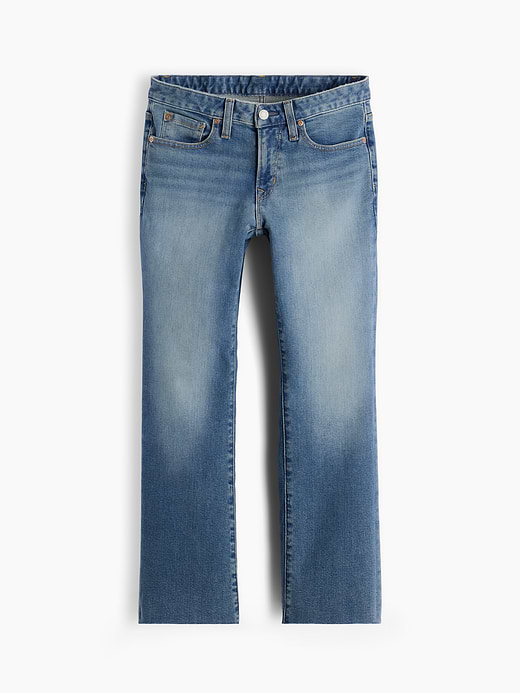 Gap Low Rise Long & Lean Crop Jeans — photo 6