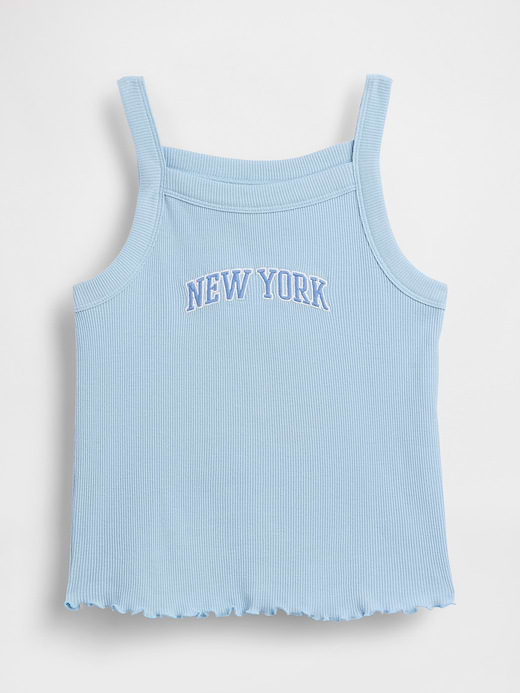 Gap Kids Rib Square-Neck Tank Top — photo 3