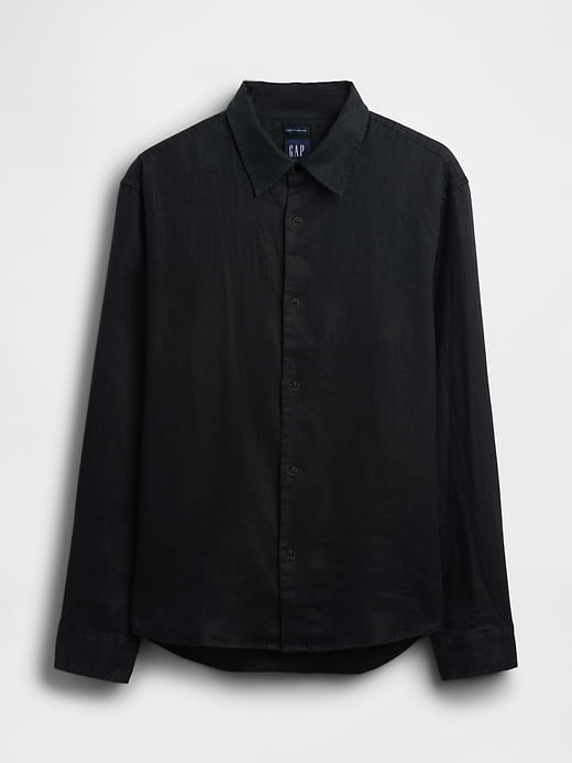 Gap 100% Linen Classic Shirt — photo 6