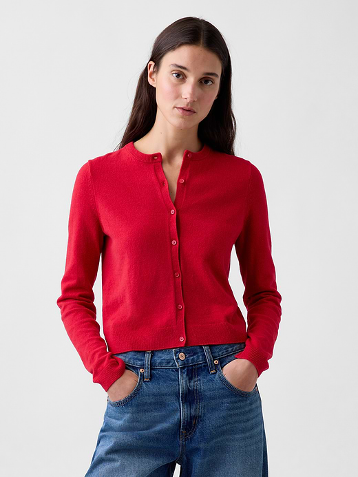 Gap CashSoft Crop Cardigan — photo 1