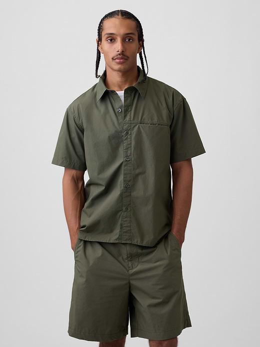 Gap Poplin Relaxed Shirt — photo 1