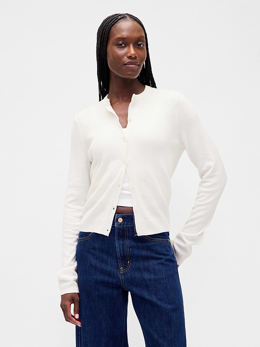Gap CashSoft Crop Cardigan — photo 1
