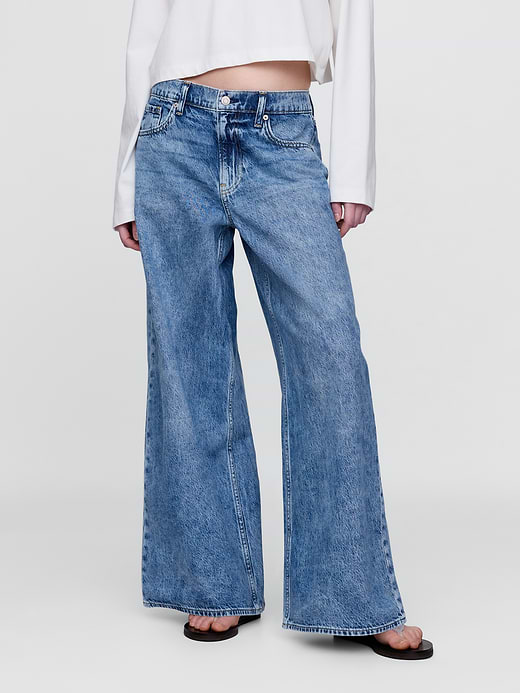 Gap Low Slung Extra Baggy Jeans — photo 3