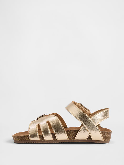 Gap Toddler Metallic Strap Sandals — photo 5