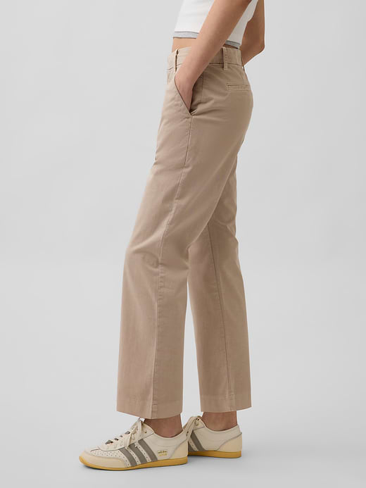 Gap Mid Rise Khakis — photo 4