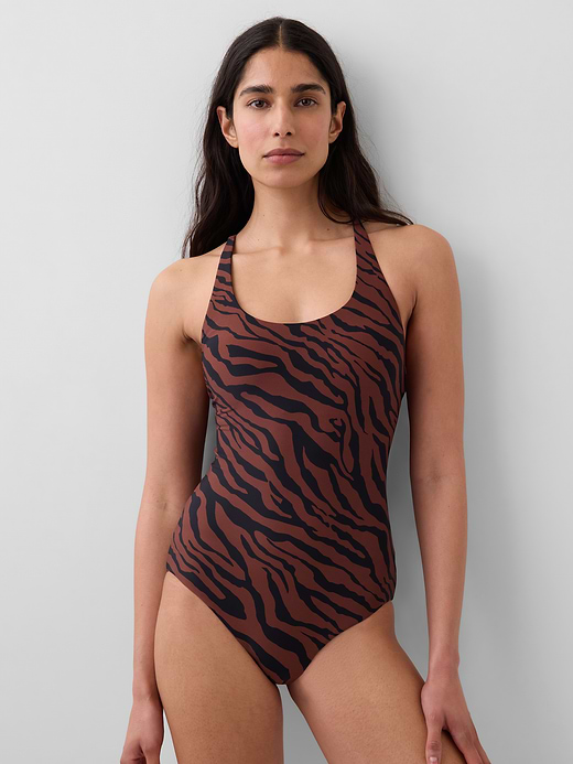 Gap Cross-Back One-Piece Swimsuit — photo 1