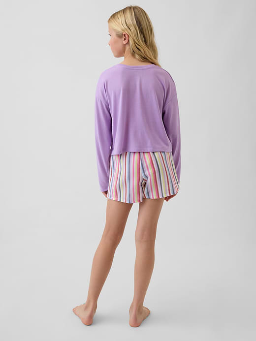 Gap Kids Recycled PJ Short Set — photo 4