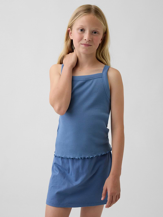 Gap Kids Rib Square-Neck Tank Top — photo 1