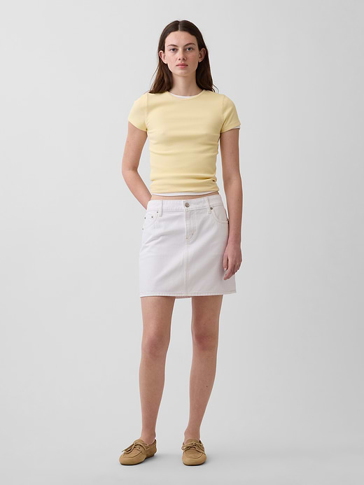 Gap Denim Mini Skirt — photo 1