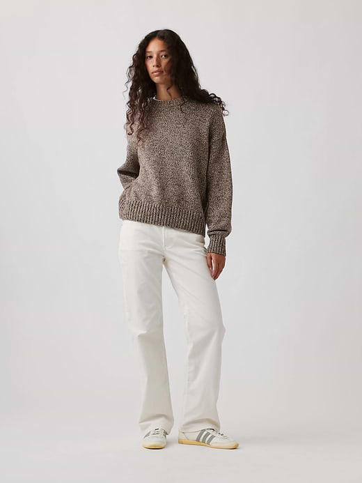 Gap Mid Rise Relaxed Straight Jeans — photo 8