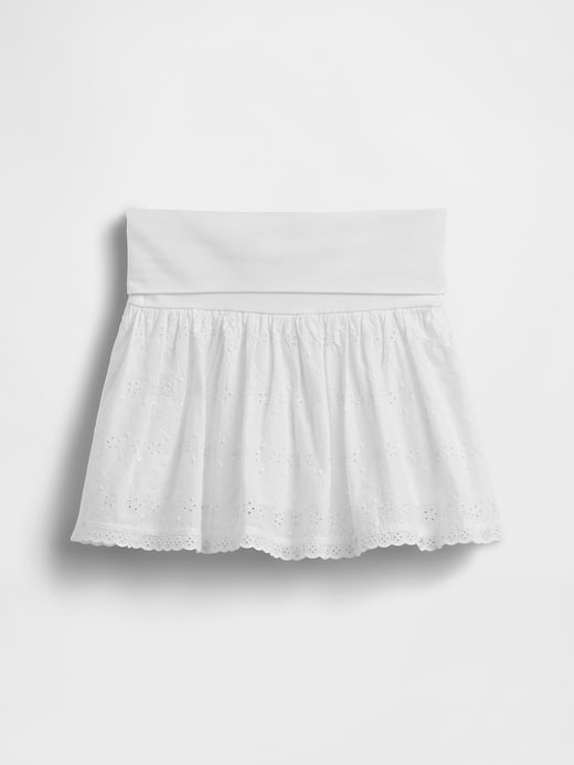 Gap Kids Eyelet Foldover Skort — photo 3