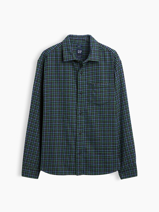 Gap Relaxed Flannel Shirt — photo 6