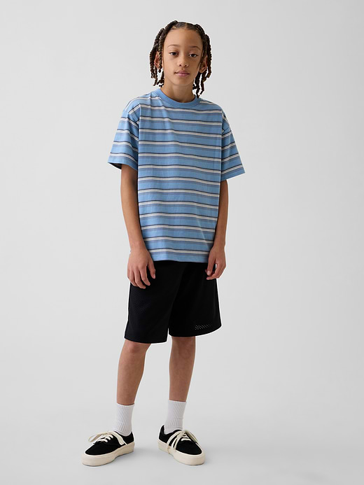 Gap Kids 8" Mesh Active Shorts — photo 1