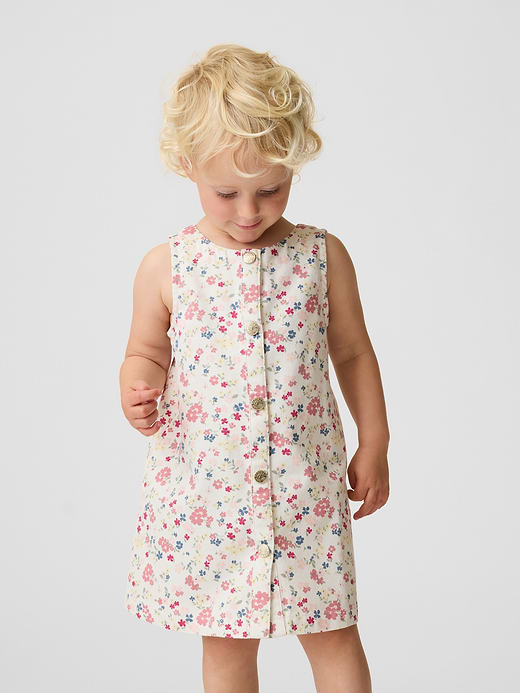 Gap Baby & Toddler Leopard Corduroy Jumper Dress — photo 1