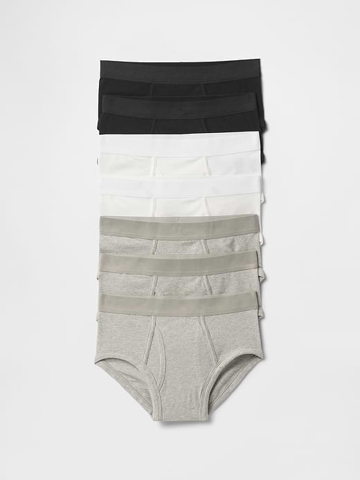 Gap Kids Organic Stretch Cotton Solid Boxer Briefs (5-Pack) — photo 4